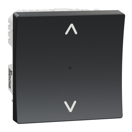 Nova Unica - Interruptor de estores Wiser - Antracite