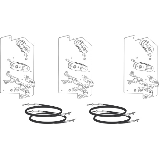 Cable interlocking kit 2N1R - for MTZ2MTZ3NW fixeddrawout - spare part