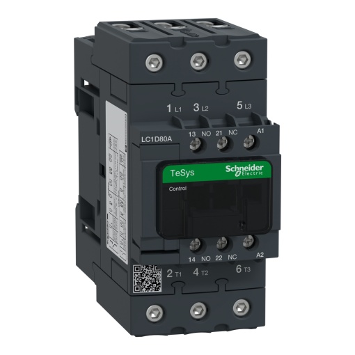 TeSys D contactor 3P 66A AC-3 up to 440V coil 24V AC 5060Hz