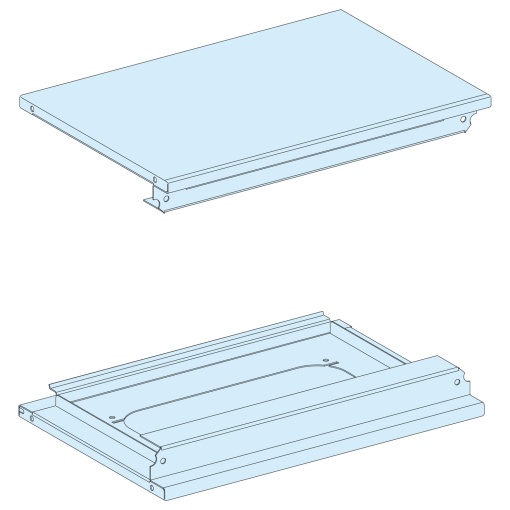 2 Placas superiorinf. G IP55, L600