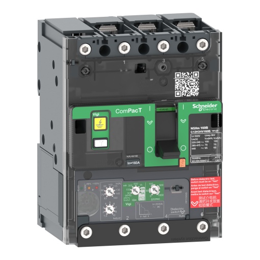 ComPacT DISJUNTOR NSXm100N 50kA CA 3P 50A 4,1 PARAFUSO