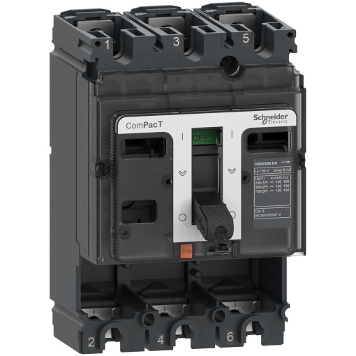 ComPacT BLOCO DE CORTE NSX100F 36kA CC 3P 100A