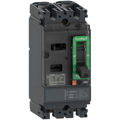 ComPacT DISJUNTOR NSX100F 18kA CA-CC 2P 25A TMD