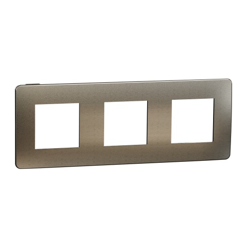 Nova Unica - Quadro 3 elementos - Studio Bronze MetalPreto
