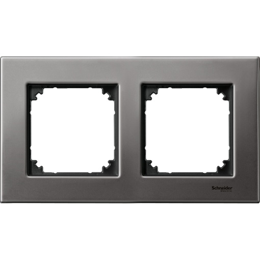 M-Elegance - Quadro 2 elementos - Metal cinzento