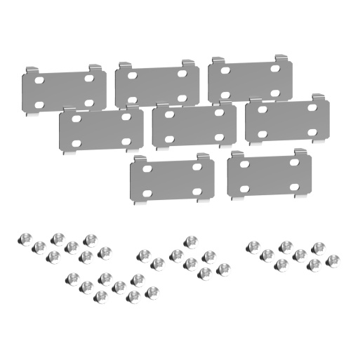 Spacial SF coupling kit for SF enclosures equipped with swinging 19" rack - IP55