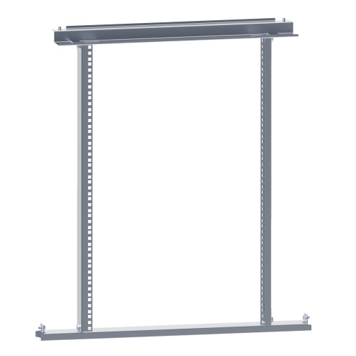 19" fixed chassis 17U forPLA enclosure H1000xW750mm