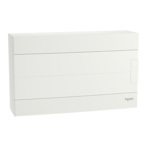 Easy9 EU - Quadro saliente - IP40 - 1x18 módulos - porta opaca