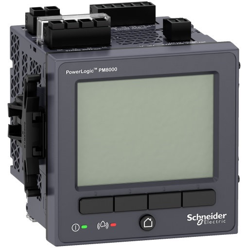 PowerLogic PM8000 Advanced, visor integrado, 512MB, 512sc Classe A MID