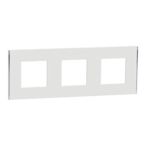 Nova Unica - Quadro 3 Elementos Unica Deco BrancoPrata