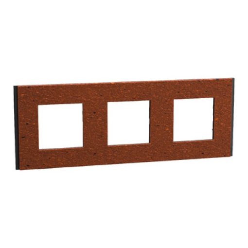 Nova Unica - Quadro 3 Elementos Unica Deco Terracota