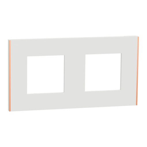 Nova Unica - Quadro 2 Elementos Unica Deco BrancoCobre