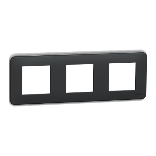 Nova Unica - Quadro 3 elementos, PRO Antracite