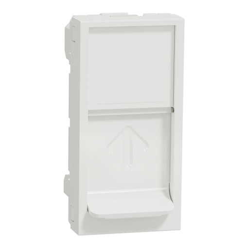Nova Unica - Centro RJ45 KeystoneSystimax 1 mód. - Branco