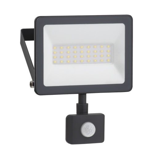 Mureva lights, Floodlight 20W 6500K, IP44 IR Sensor 230V