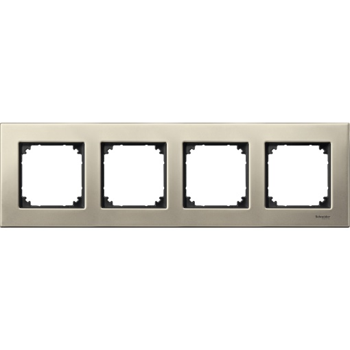 M-Elegance - Quadro 4 elementos - Metal titânio