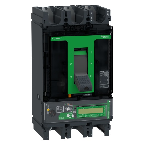ComPacT DISJUNTOR NSX400N 50kA CA 3P3D 400A 7.3E
