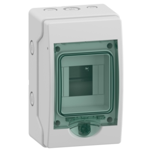 Quadro estanque, Mini Mureva, IP65, 1x4 módulos