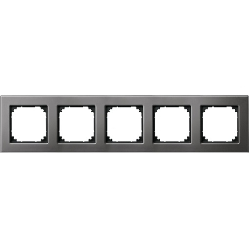 M-Elegance - Quadro 5 elementos - Metal cinzento
