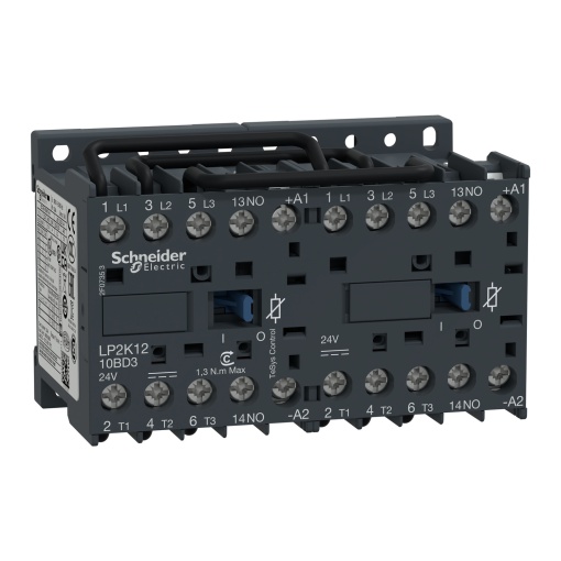 Inversor Tesys K - 3P3 NA - AC-3 -  440 V 12 A - 24 V bobina CC