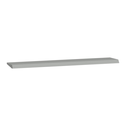 Spacial WM enclosure canopy W1200xD300 Colour RAL7035.. Fixings supplied.
