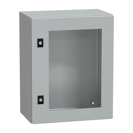 Spacial CRN tspt door wo mount.plate. H500xW400xD250 IP66 IK08 RAL7035..
