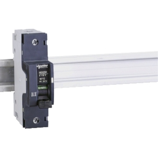Miniature circuit-breaker, Acti9 NG125H, 1P, 10 A, C curve, 36 kA IEC 60947-2