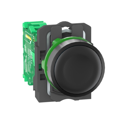 Botão wireless auto-alimentado - preto