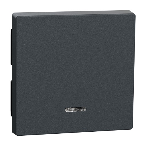 Tecla, Merten System M, com visor, antracite