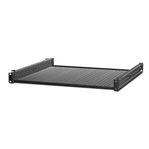 Prateleira ajustável 250lbs 16"-24" de Profundidade, Preta