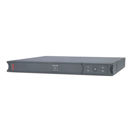 Smart-UPS SC da APC 450VA 230V - 1U para Montagem em BastidorTorre