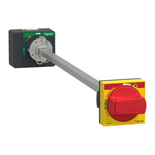 Comando rotativo prolongado vermelho NSXm IP54