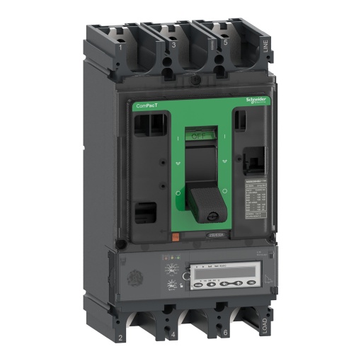 ComPacT DISJUNTOR NSX630HB2 100kA CA 3P 500A 6.3EM