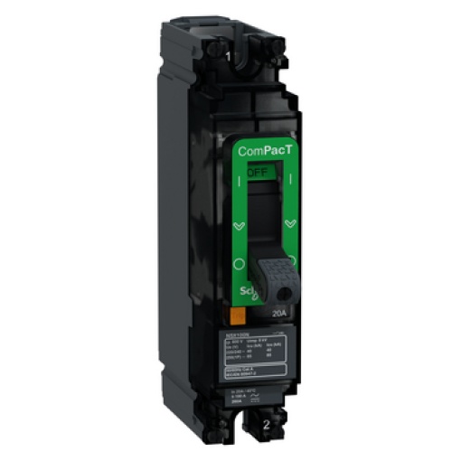 ComPacT DISJUNTOR NSX100N 25kA CA-CC 1P 20A TMD