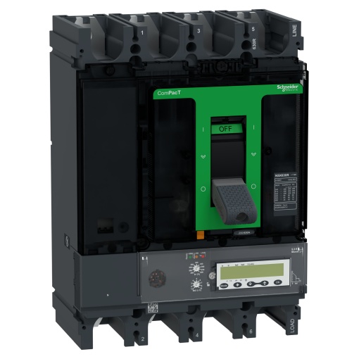 ComPacT DISJUNTOR NSX630R 200kA CA 4P 630A 5.3E