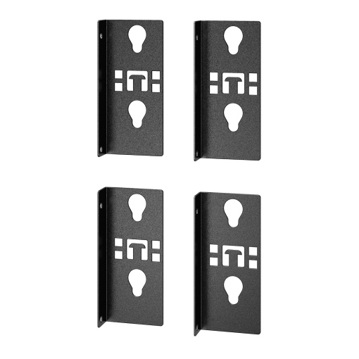 Suporte de montagem Easy Rack PDU, largura simples, 2 pares