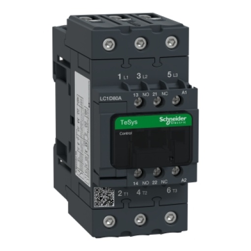TeSys D contactor 3P 66A AC-3 up to 440V coil 24V AC 5060Hz
