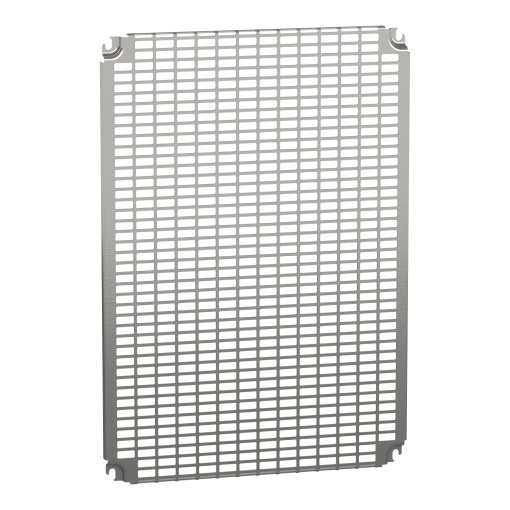 Monobloc perforated plates H700xW500mm with universal perforations 11x26mm