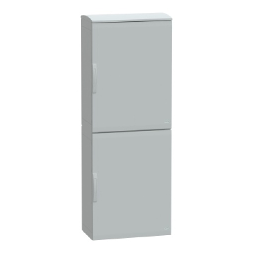 Floor standing encl. polyester vers.PLAT open top w canopy 2000x750x420 IP44