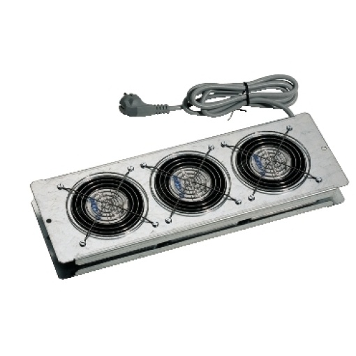 Actassi - ventilation plate with 3 cut-outs with fan