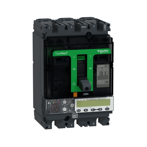ComPacT DISJUNTOR NSX250HB1 75kA CA 3P 250A 6.2E