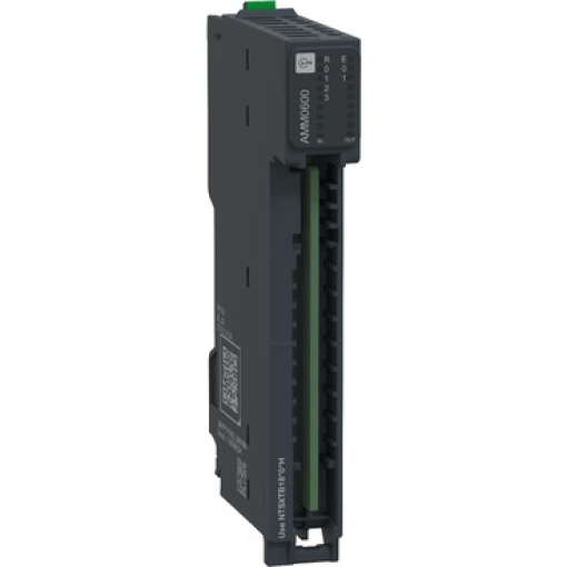 Módulo de entradasaída analógica, 4 entradas, 2 saídas, isolamento por grupo, corrente, tensão, 2 fios, Modicon Edge IO NTS
