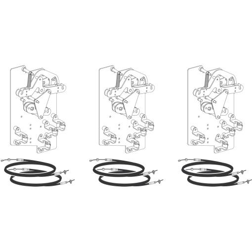 Cable interlocking kit 2S1C - for MTZ2MTZ3NW fixeddrawout - spare part