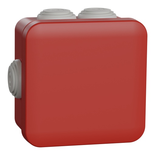 Mureva BOX - security junction box - 7 grommets Ø20 - 80x80x45 mm