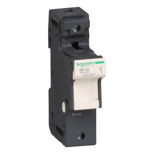 TeSyS porta-fusível 1P 50A - tamanho fusível 14 x 51 mm