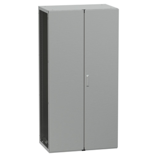 SFX 304L stainless suitable enclosure, H2000xW1000xD600mm, Scotch Brite finish.