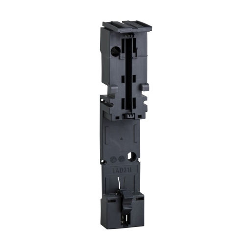 Platina de montagem para LS1 D32 e cont. LC1 D09 a D38 com alinh da face frontal