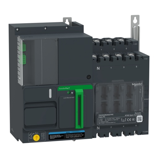 TransferPacT Remote, 250A, 230V, 4P, tamanho 250A