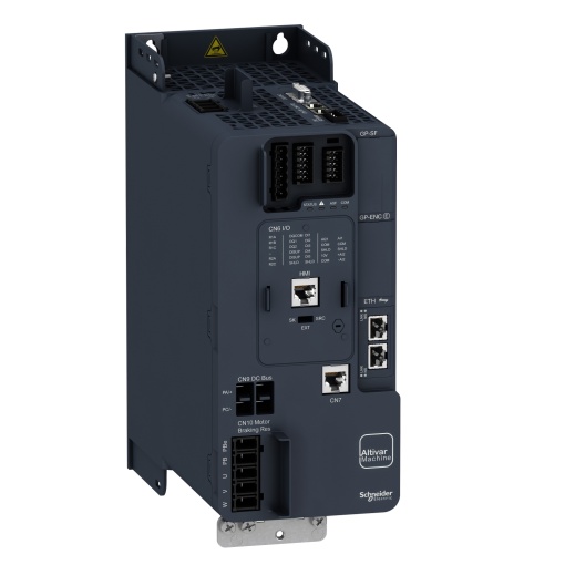 Variador de velocidade, Altivar Machine ATV340, 5,5 kW, para serviços pesados, 400 V, trifásico, Ethernet