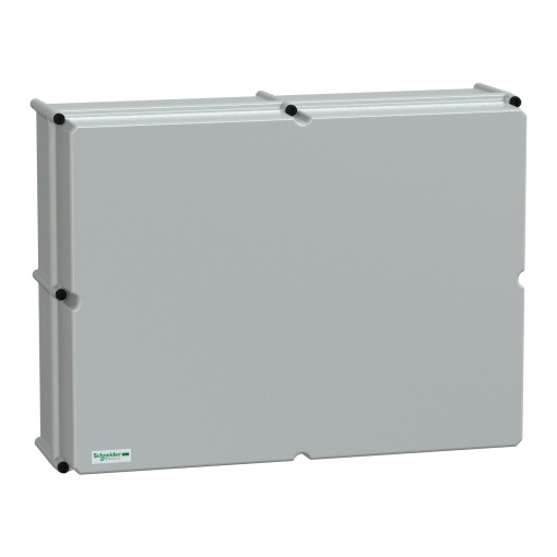 Caixa PLS, traseira em poliéster, cobertura opaca para PC IP66 54x72x23cm